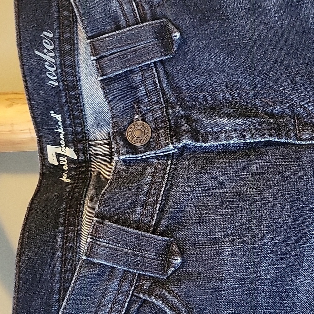 7 For All Mankind ROCKER Bootcut Jeans - Picture 4 of 9